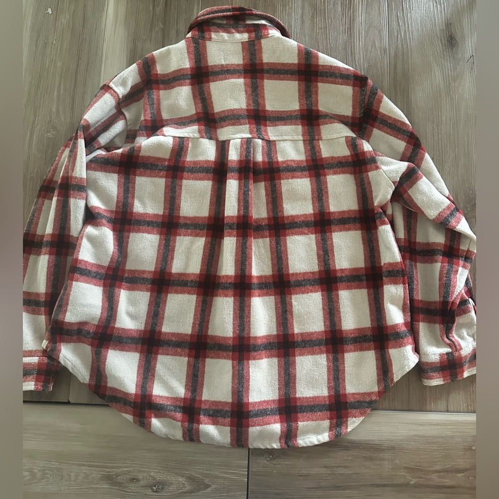 Dizzy Lizzy Los Angeles Plaid Flannel Shirt L - Picture 2 of 7